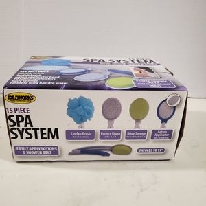 Ideaworks 15 Piece Spa System Scrub, Smooth Soften